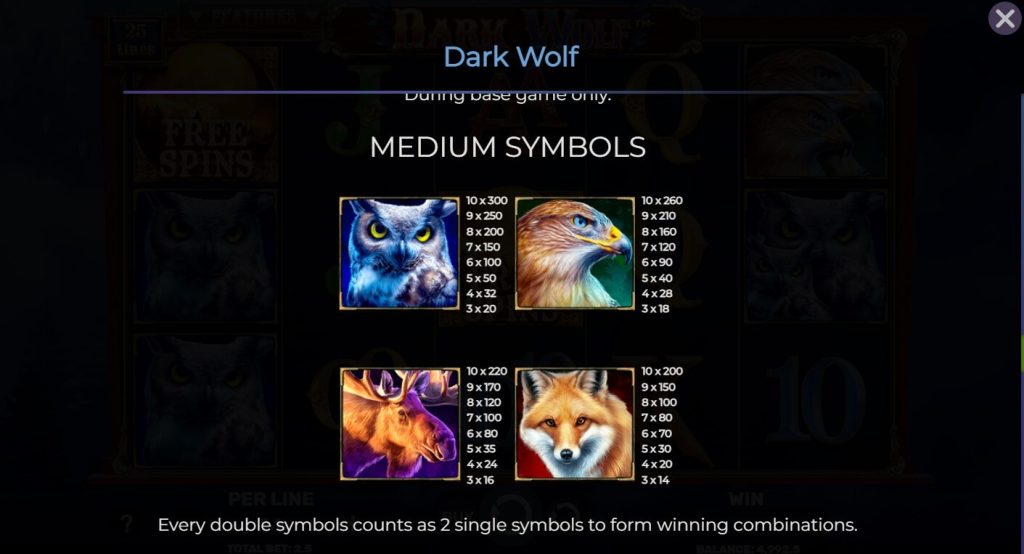 symbols dark wolf